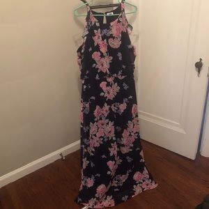 Floral maxi dress
